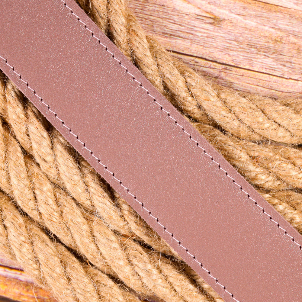 Интересный женский ремень из натуральной кожи Grande Pelle 21459 Розовый Киев - изображение 9