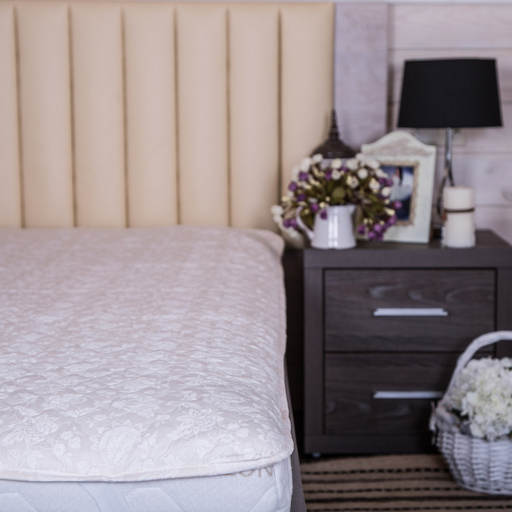 Novita Наматрацник Novita 140х200 см захисний антиалергенний з резинкою по кутах (20-0182cream) Київ - фото 1