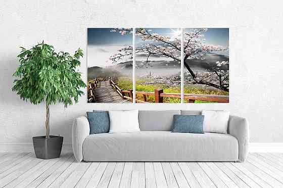 Модульная картина в гостиную / спальню   Природа    ART-214_3A Киев
