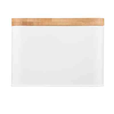 Хлебница Ardesto Midori 33х13х18см, метал, бамбук, білий (AR0914WB) Винница