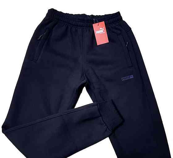 Мужские зимние батальные брюки на манжете Puma Киев