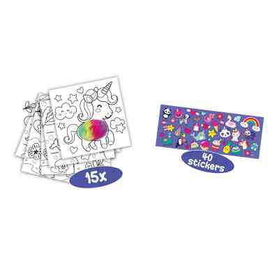 Набір для творчості Ses Книжка-розмальовка Пухнастики (0112S) Вінниця