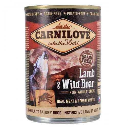 Вологий корм Carnilove Lamb & Wild Boar для собак, ягня та кабан, 400 г Київ