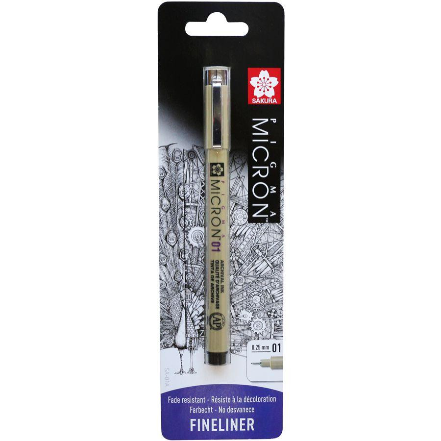 Лайнер PIGMA Micron (0.1) 0,25мм Чорний Sakura Київ - фото 1