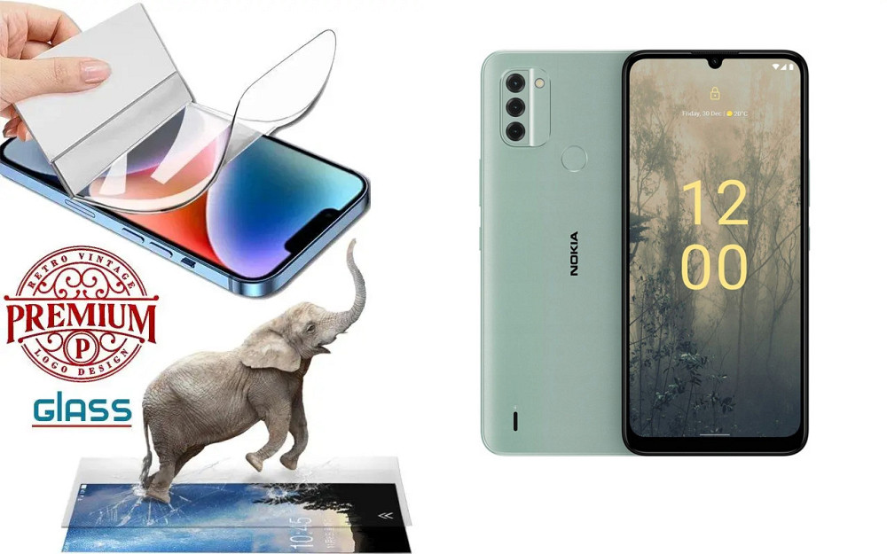 Поліуретанова плівка Nokia C31, Premium, товщина 0,2 мм Київ - фото 1