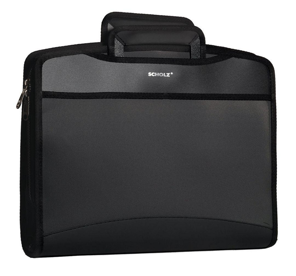 Портфель А4 "Scholz" 12 відділень+для СD чорний, 5080-09SCH, шт Київ - фото 1