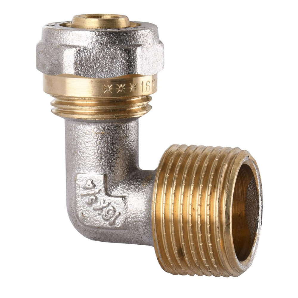 Угол с наружной резьбой NTM NF-1014 16х3/4″ Киев - изображение 1