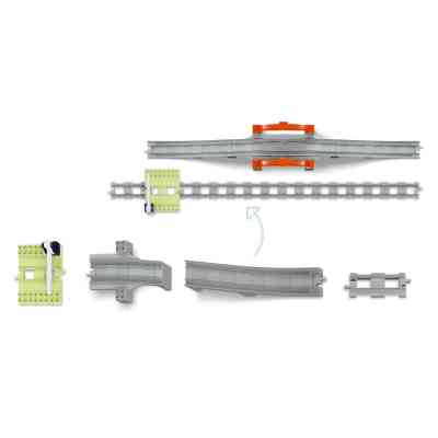 Конструктор LEGO DUPLO Town Додатковий набір. Залізничний міст і колії (10426) Вінниця