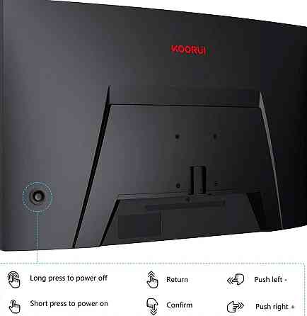 Монитор 27 дюймов Koorui 27E6QC (144Hz VA 1ms Flicker-Free) Киев