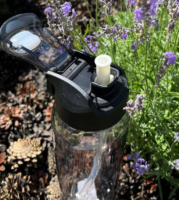 Пляшка для води CASNO 1000 мл KXN-1258 Чорна Кам'янське - фото 5