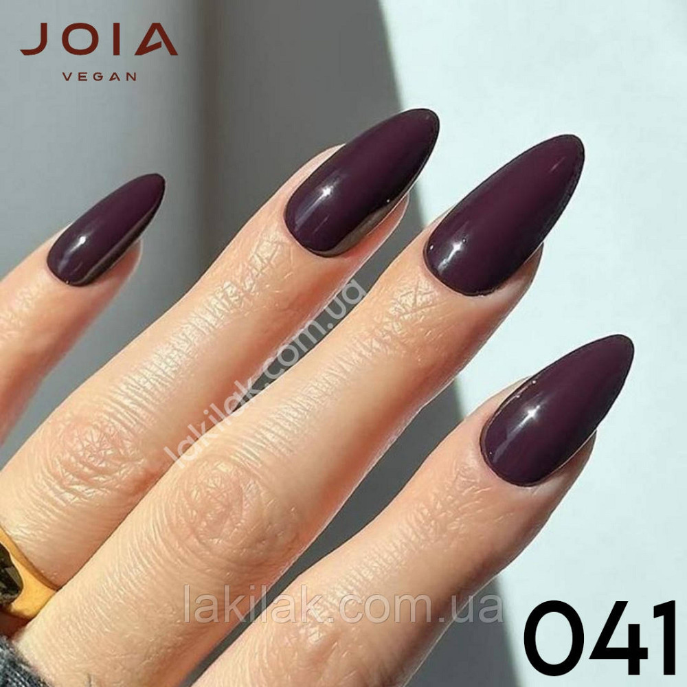 Гель-лак JOIA vegan 041 стигла вишня, 6 мл Херсон - изображение 1