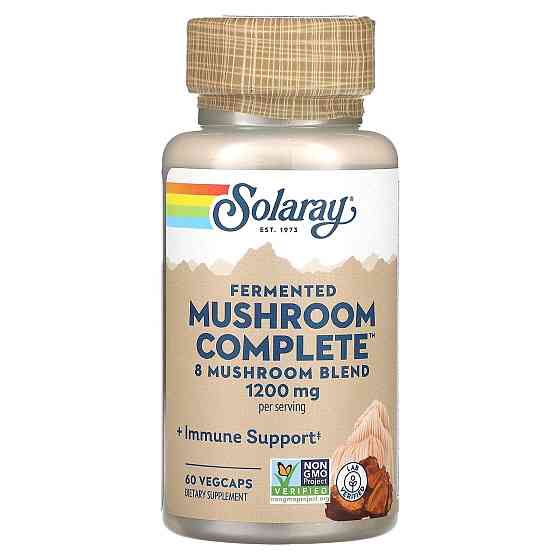 Суміш лікувальних грибів (Fermented Mushroom Complete) 600 мг 60 капсул Київ