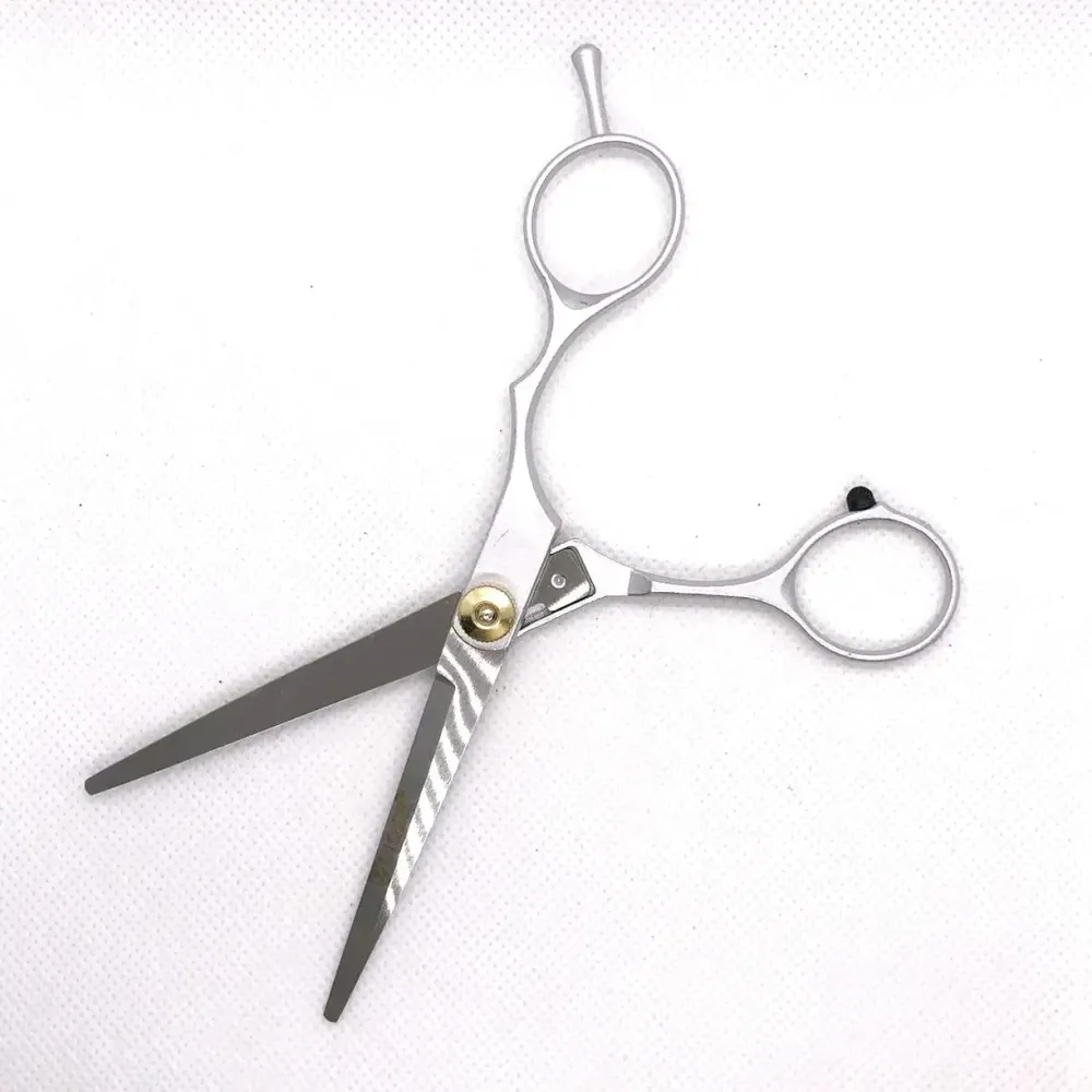 Перукарські ножиці Zinger суцільнометалеві, розмір від болта – 6 см Київ - фото 9