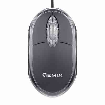 Мишка Gemix GM105 USB black (GM105Bk) Вінниця