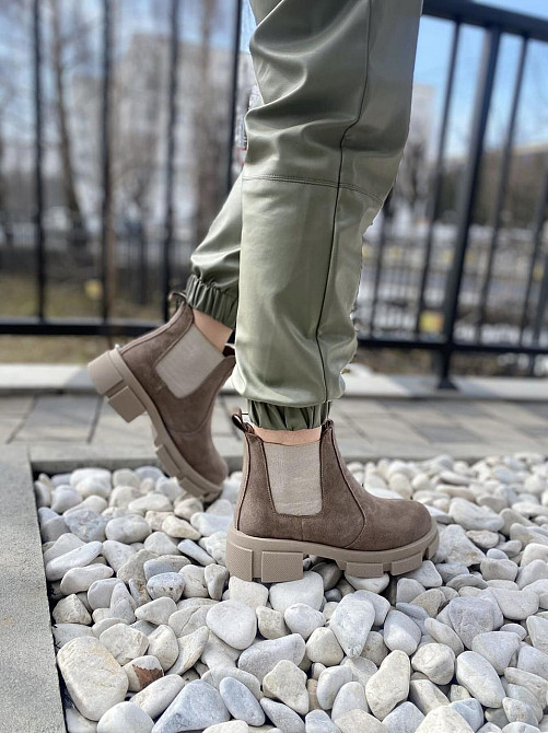 Черевики жіночі M.KRAFT капучино замша натуральна 40р. (4347) Коломыя - изображение 5