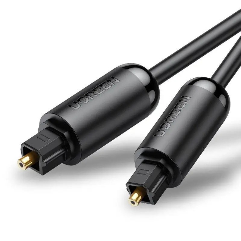 Кабель оптический UGreen AV122 Toslink-Toslink Optical Audio Cable 70893 (Черный, 3м) Николаев - изображение 2