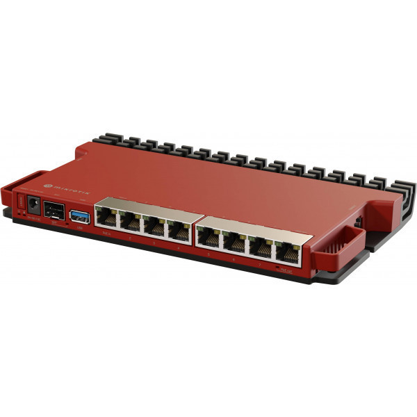 Маршрутизатор Mikrotik L009UiGS-RM, 800MHz CPU, 512 MB RAM, 128MB NAND, 8x1G Ethernet ports, 1xSFP (2. Київ - фото 3