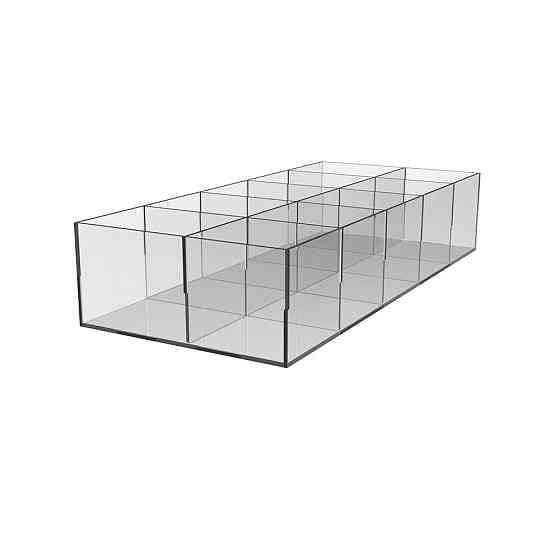 Коробка акрилова EKOSTAR  400х180х80 Київ