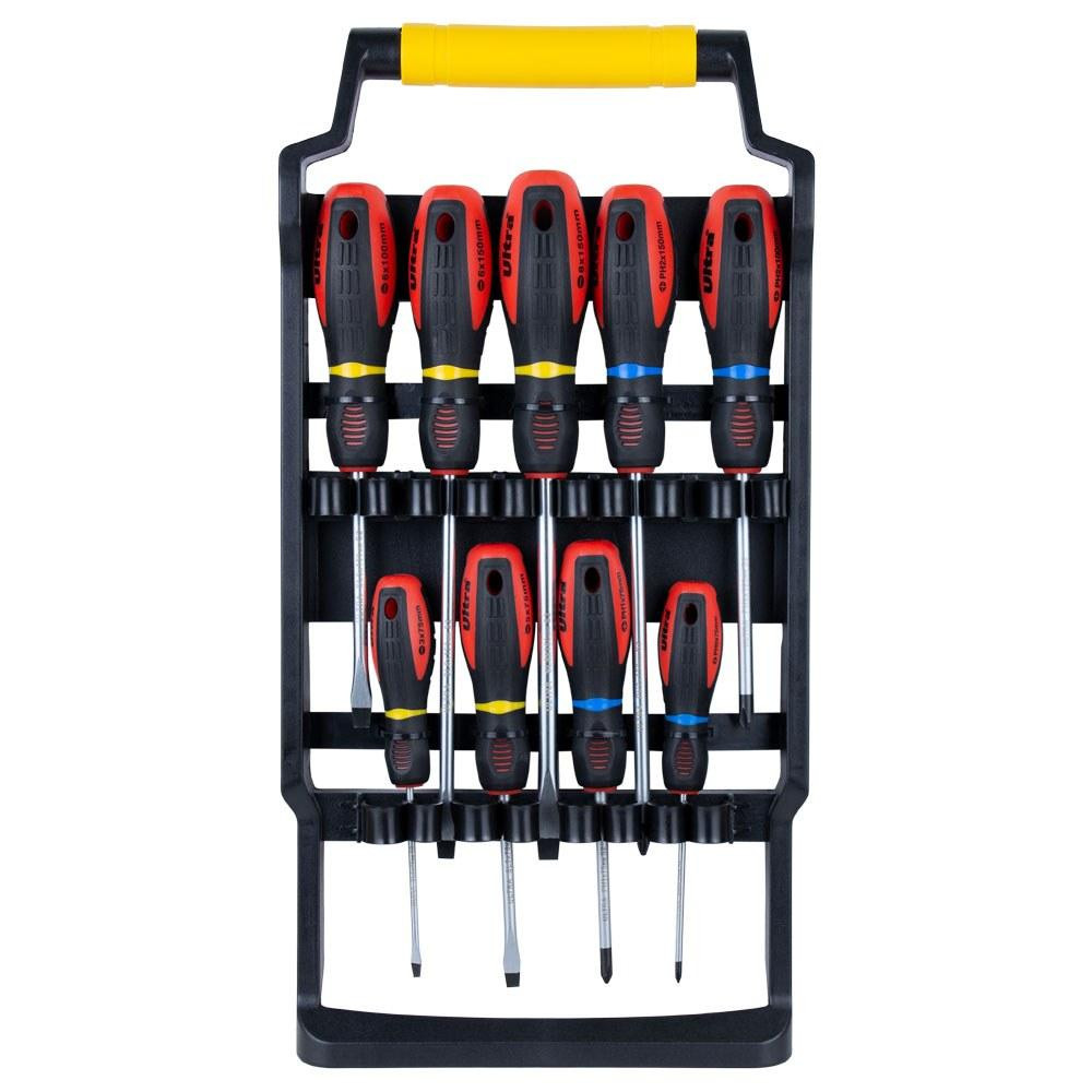 Набор отверток 9шт S2 Profi ULTRA (4000072) Ровно - изображение 1