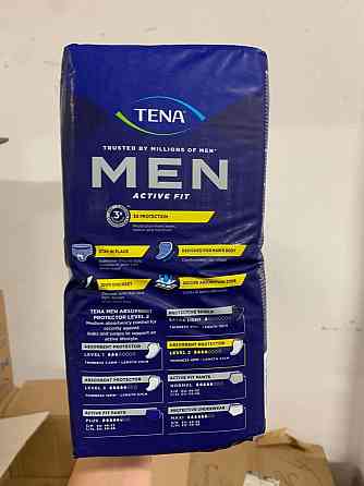 Прокладки урологічні для чоловіків Tena Men Active Fit L 2'20 Київ