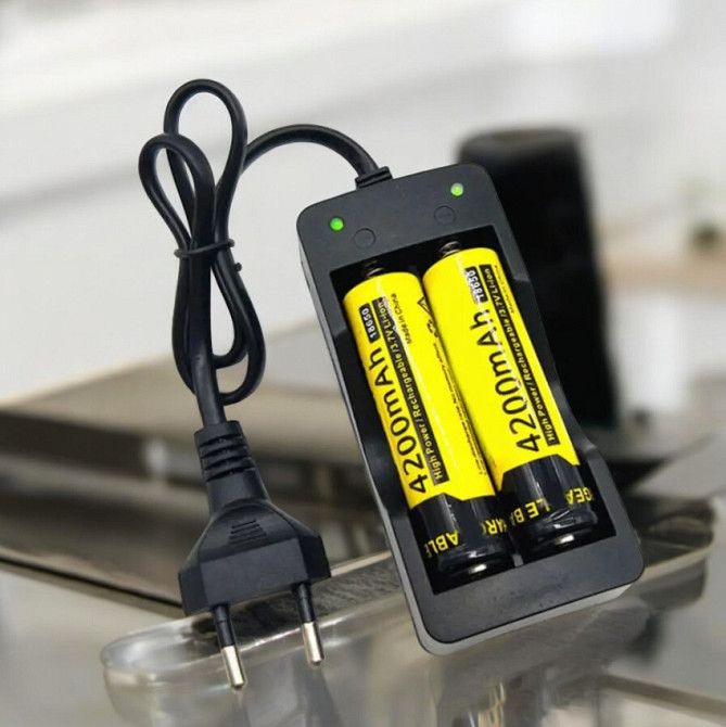 Зарядное устройство на 2x18650 от сети 220V , Зарядка для аккумуляторов 4056 Одесса - изображение 1