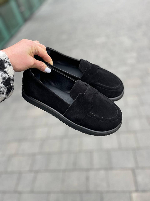 Zemira Балетки жіночі M.KRAFT T-79 чорні (весна-осінь, замша натуральна) (5788) Коломыя - изображение 9