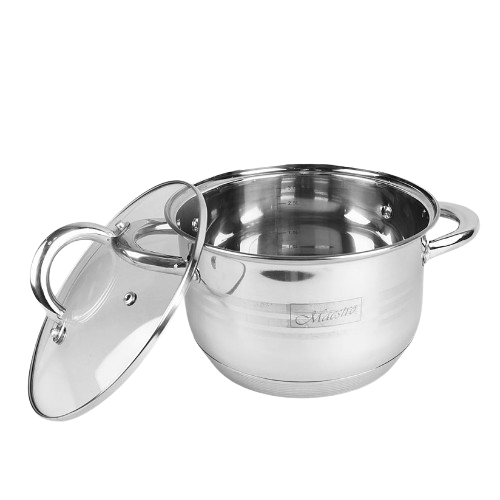 Набір каструль 6 предметів скляна кришка MR-3513-6M Maestro Житомир