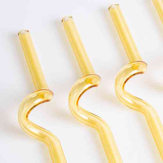 Yiwu Набір 4 скляних трубочок із йоржиком для чищення HP-34-34Y Коломия