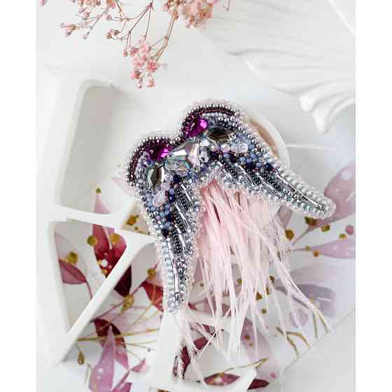 Набор для вышивки бисером украшения 