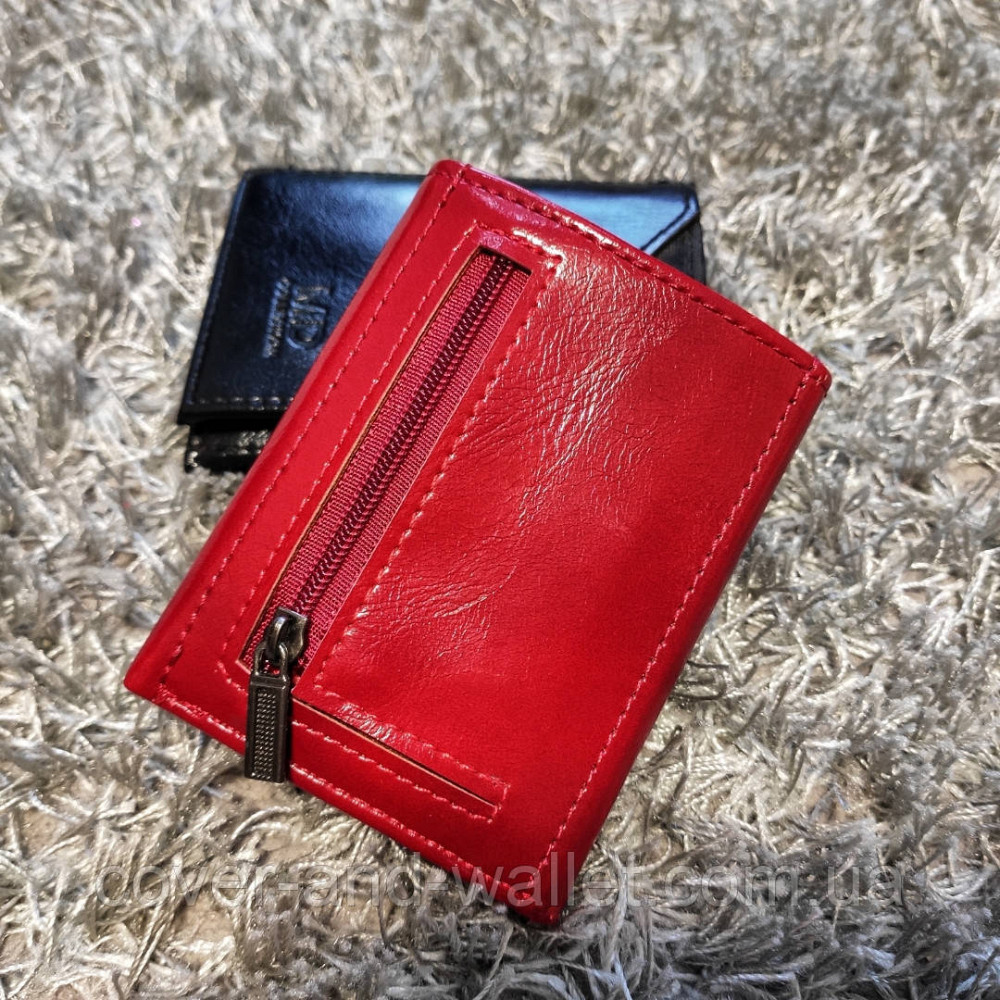 Маленький женский кошелёк красного цвета MD 610 Киев - изображение 4