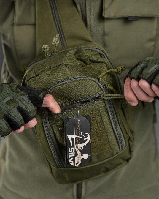 Тактична сумка нагрудна hardy hake Одеса - фото 3