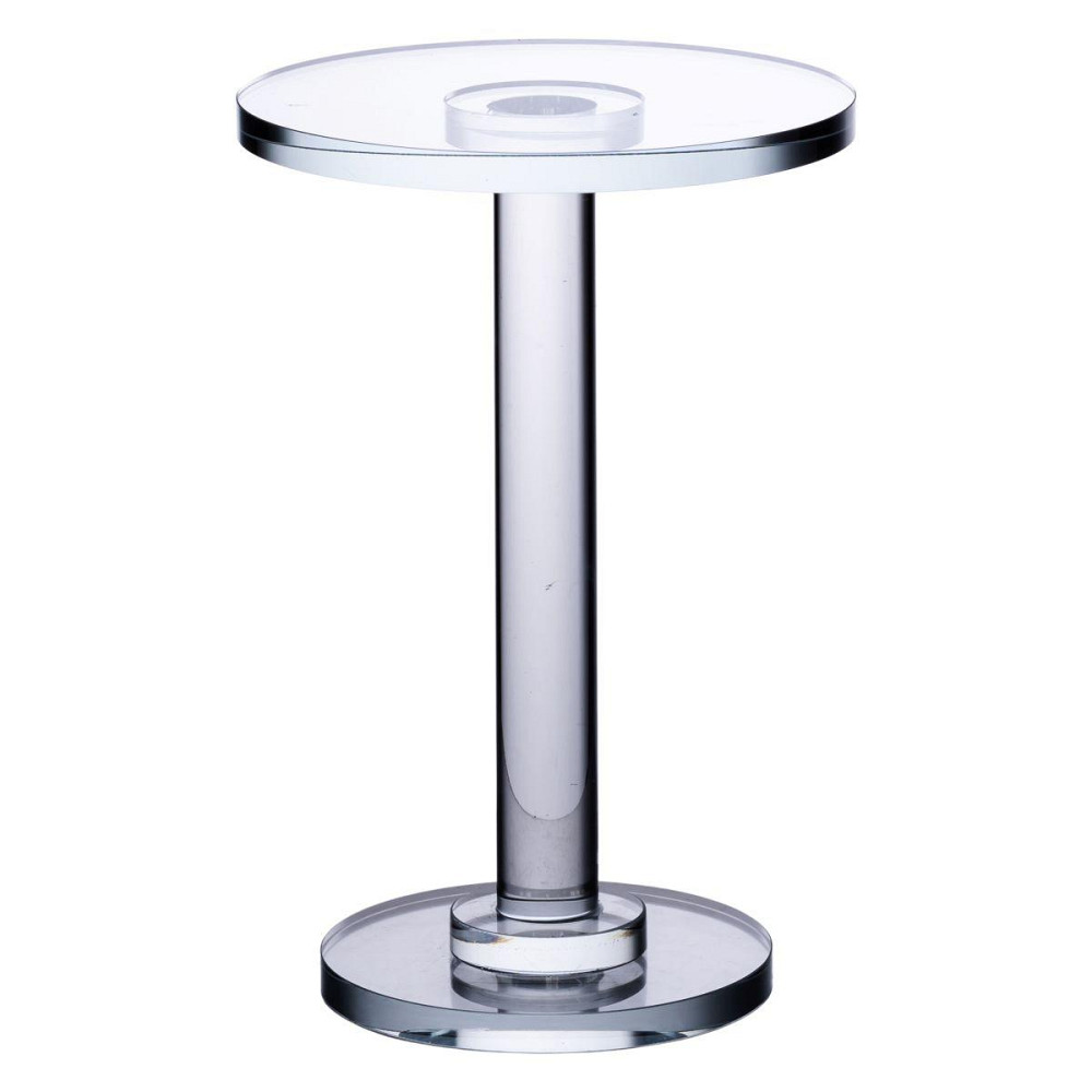 Тортовница стеклянная на ножке 12×18 см круглая стойка для торта, капкейков HP-4-68M Киев - изображение 1