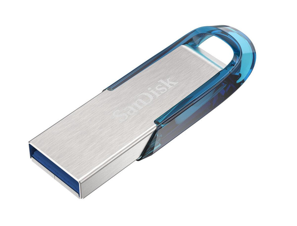 Флешка flash SanDisk USB накопичувач 3.0 Ultra Flair 128Gb, колір блакитний SDCZ73-128G-G46B Одеса - фото 1