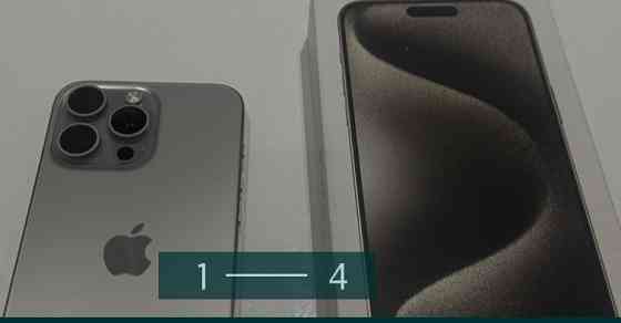 Айфон iPhone 15 Pro Max 256Gb. Natural Titan. Київ