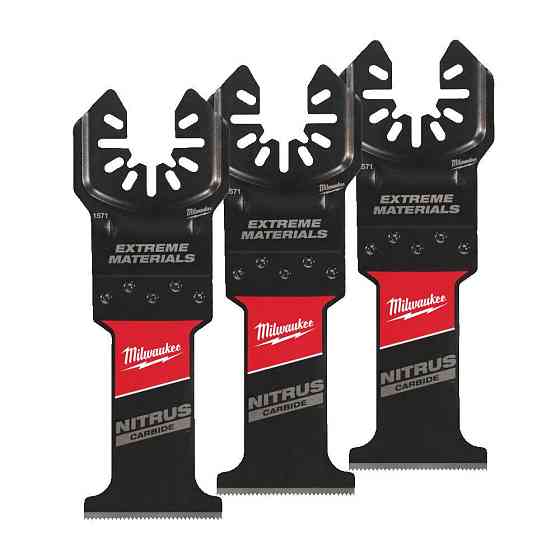 Полотно для мультитула Bi-Metal Carbide WM Nitrius OPEN-LOK MILWAUKEE, 35х50мм, (3шт), (прочный мультиматериал) Одесса