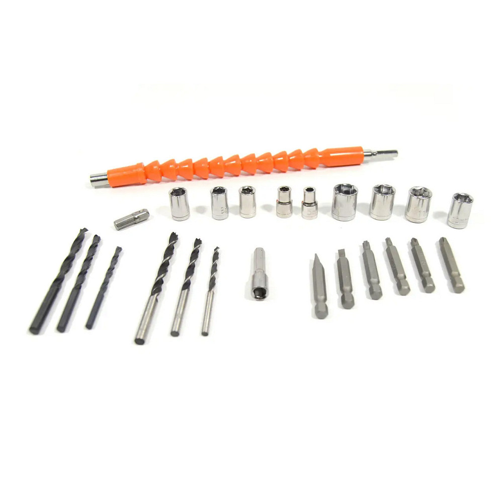 Акумуляторний шуруповерт з набором біт, 2 акумулятори 24V, в кейсі / Міні шуруповерт акумуляторний Київ - фото 6