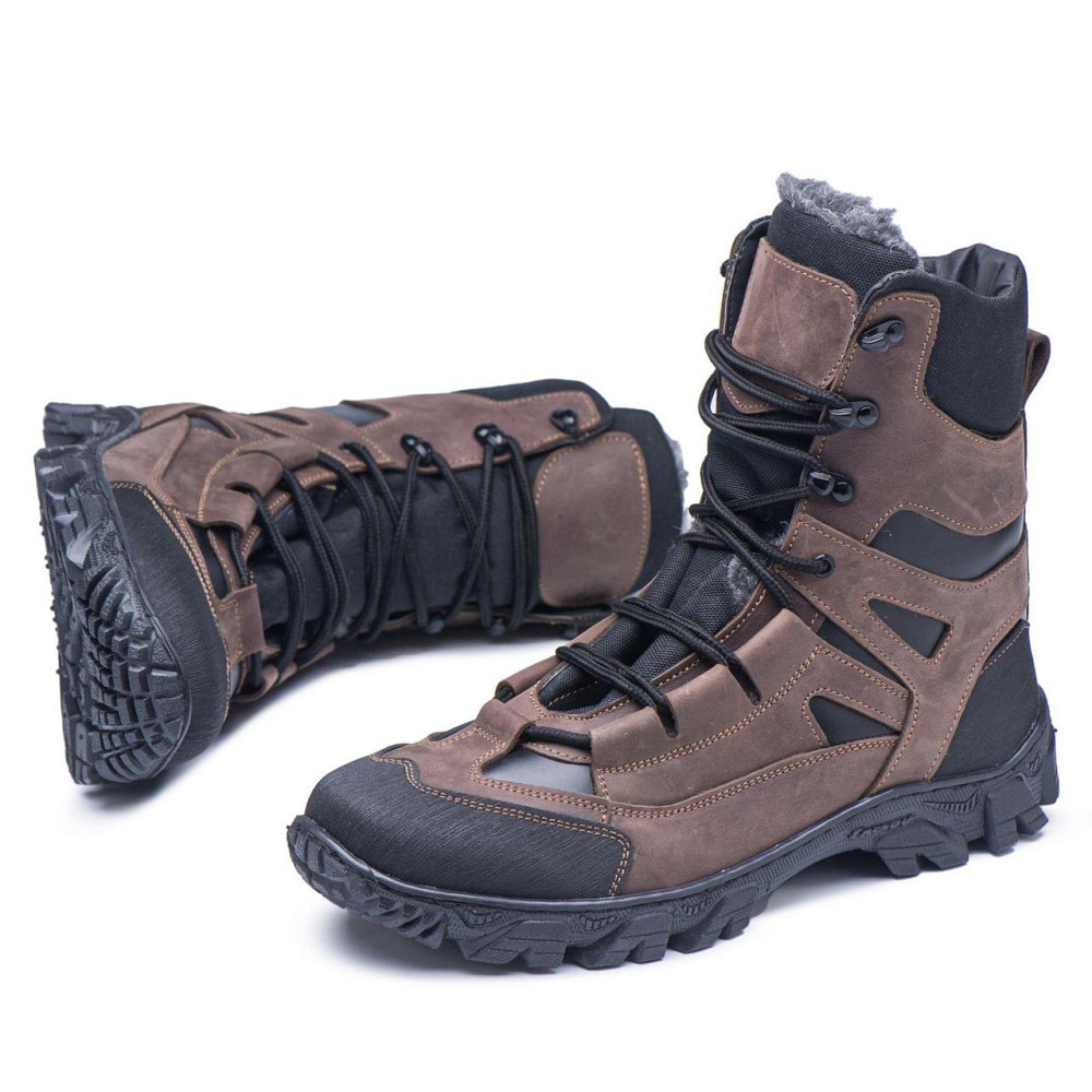 Зимові теплі тактичні високі берці хакі 41 (26,5) Харьков - изображение 10