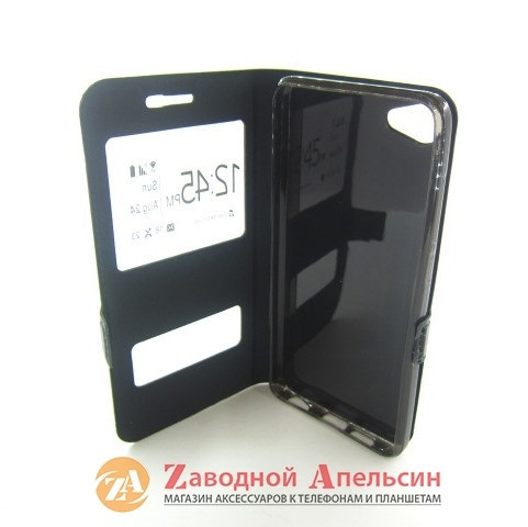 Чохол книжка Meizu U10 Smart Case black Одеса - фото 6