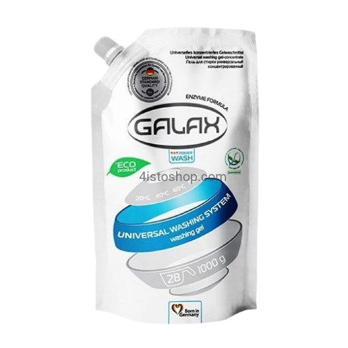 Гель для прання 1л універсал (дой-пак) Galax Wash Житомир