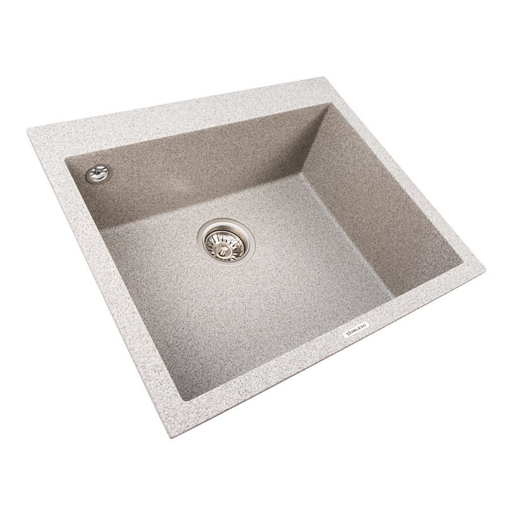 VALESO Кухонна гранітна мийка 5750 DAVINA VALESO сірий Коломия - фото 3