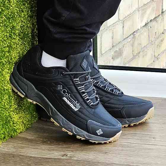 Мужские Зимние ТЕРМО Кроссовки Чёрные Гортекс Зима (размеры: 41) - 86-1 Днепр