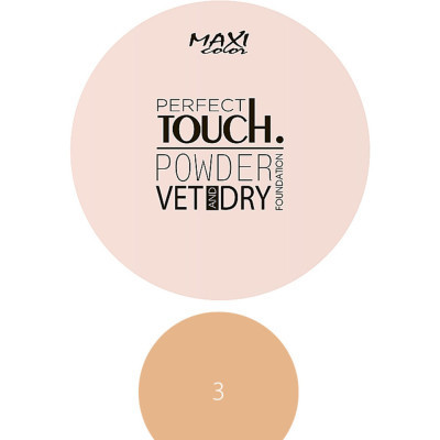 Пудра для обличчя Maxi Color Perfect Touch Matt Powder 03 (4823097121948) Вінниця - фото 1