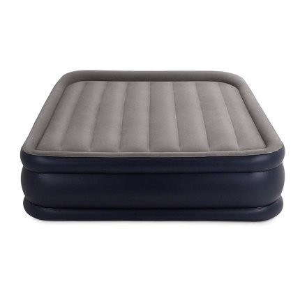 Надувне двомісне ліжко Intex з вбудованим електронасосом 203 х 152 х 42 см. Київ - фото 3