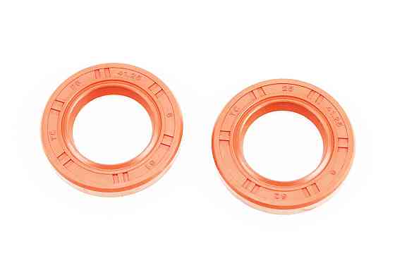 Сальник (25x41,25x6) к-кт 2шт, 168F/170F, коричневі Киев