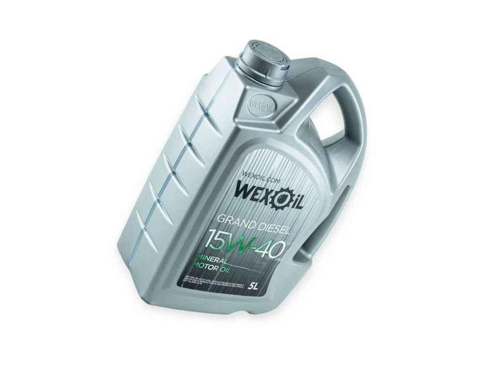Масло моторное минеральное 15W-40 5л Grand Diesel в канистре ТМ WEXOIL Киев - изображение 1
