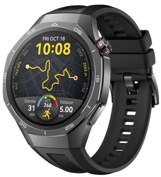 Смарт-Часи Huawei Watch GT5 Pro 46 mm. Black. Київ - фото 1