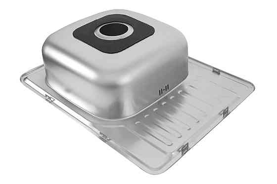 VALESO Кухонна мийка з нержавіючої сталі Valeso 6550 САТИН (0,8/180 мм) Киев