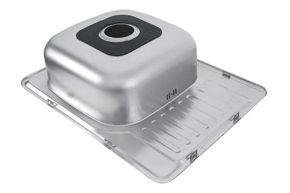 VALESO Кухонна мийка з нержавіючої сталі Valeso 6550 САТИН (0,8/180 мм) Киев - изображение 4