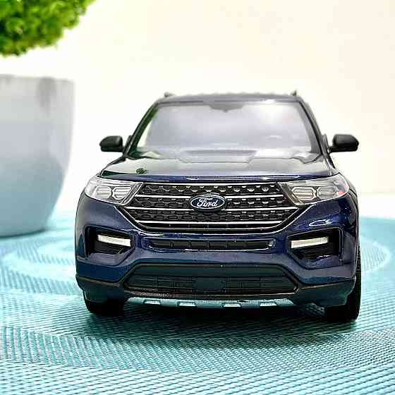 Машина Автосвіт Ford Explorer XLT інерційна металева відчиняються двері 21 см Синя (AP-1922) Чернігів