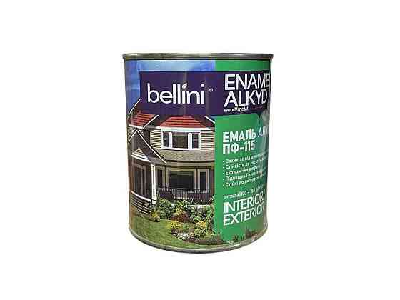 Эмаль алкидная ПФ-115 Светло-серый 0,9кг ТМ BELLINI Киев